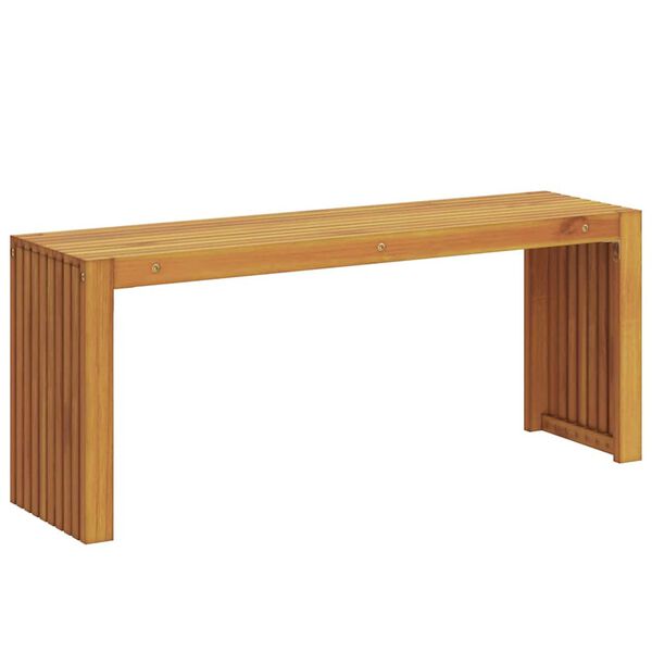 vidaXL Bank &Ouml;l-Natur 110 x 30 x 45 cm Massivholz Teak
