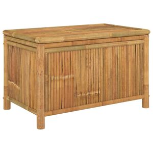 vidaXL Gartentruhe 90x52x55 cm Bambus