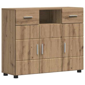 vidaXL Holzschrank Artisan-Eiche 88,5 x 30,5 x 73 cm Holzwerkstoff