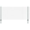 vidaXL Zaun mit Pfosten Grün 1,2 x 10 m Stahl und PVC