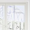 vidaXL Fensterfolien 4 Stk. Matt Bambus-Muster PVC