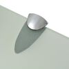 vidaXL Schwebendes Regal Glas 80x20 cm 8 mm
