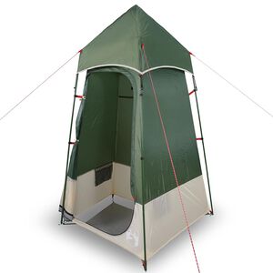 vidaXL WC-Zelt Gr&uuml;n Wasserdicht