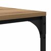 vidaXL Couchtisch Artisan-Eiche 100 x 50 x 35 cm Holzwerkstoff