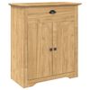 vidaXL Badezimmerschrank BODO Honigbraun 70 x 35 x 80 cm Holzwerkstoff