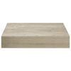vidaXL Schwebende Wandregale 4 Stk. Eichefarben 23x23,5x3,8cm MDF