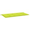 vidaXL Gartenbank-Auflage Hellgr&uuml;n 100x50x3 cm Oxford-Gewebe