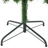 vidaXL Künstlicher Weihnachtsbaum Grün 210 cm PVC und Stahl