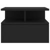 vidaXL H&auml;ngende Nachttische 2 Stk. Schwarz 40x31x27 cm Holzwerkstoff