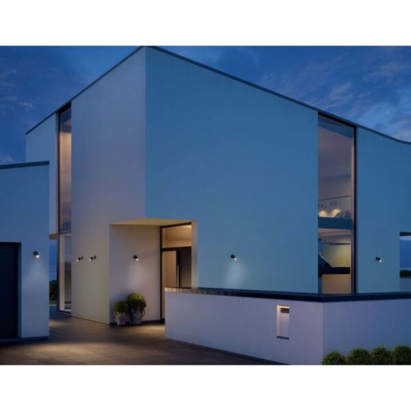 Steinel Au&szlig;enstrahler Spot ONE Slave Schwarz