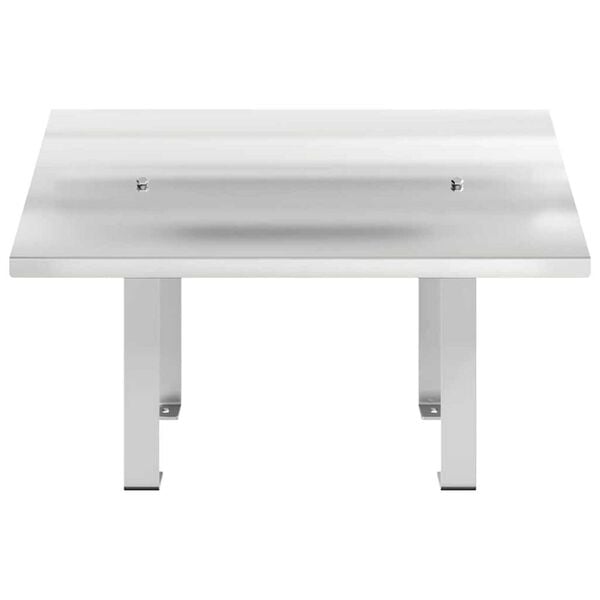 vidaXL Kaminhaube Silber 50 x 50 x 37 cm Edelstahl