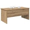 vidaXL Couchtisch Artisan-Eiche 102 x 50,5 x 46,5 cm Holzwerkstoff