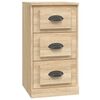 vidaXL Sideboards 3 Stk. Sonoma-Eiche Holzwerkstoff