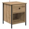 vidaXL Nachttisch Artisan-Eiche 40 x 42 x 50 cm Holzwerkstoff