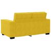 vidaXL 2-Sitzer-Sofa Gelb 160x78x84 cm Samt