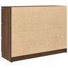 vidaXL Sideboard Braun Eichen-Optik 100x35x76 cm Holzwerkstoff