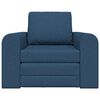 vidaXL Schlafsofa Blau 98 x 71 x 83 cm Stoff