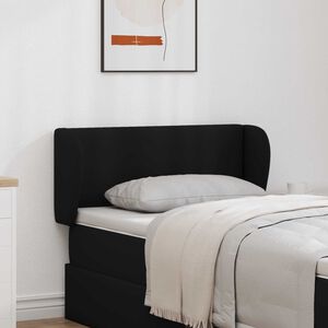 vidaXL Kopfteil Ohr Schwarz 40 x 23 x 6 cm PVC