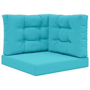 vidaXL Sofakissen f&uuml;r drau&szlig;en Polyester T&uuml;rkis 60 x 60 cm