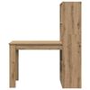 vidaXL Schreibtisch Artisan-Eiche 122 x 67 x 145 cm Holzwerkstoff