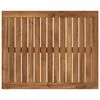 vidaXL Tischplatte 60,5 x 49 x 2 cm Rechtwinklig Massives Akazienholz