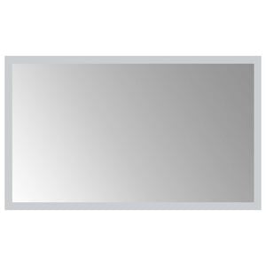 vidaXL LED-Badezimmerspiegel Transparent 50 x 30 cm Geh&auml;rtetes Glas