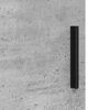 vidaXL Badezimmerschrank Wandmontiert Beton Grau 30 x 31,5 x 61 cm