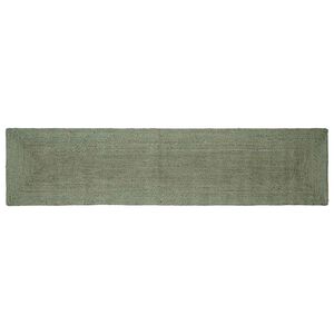 vidaXL Bereichsteppiche Rechtwinklig Olive Gr&uuml;n 60 x 300 cm Jute