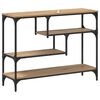 vidaXL Konsolentisch Artisan-Eiche 100 x 30 x 75 cm Holzwerkstoff