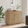 vidaXL Sideboard Artisan-Eiche 92x35x75 cm Holzwerkstoff