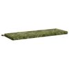 vidaXL Bankkissen SOEST 100 % Polyester Blattdesign 100 x 40 x 5 cm