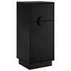 vidaXL Sideboard VENRAY Schwarz 35 x 33 x 77,5 cm Holzwerkstoff