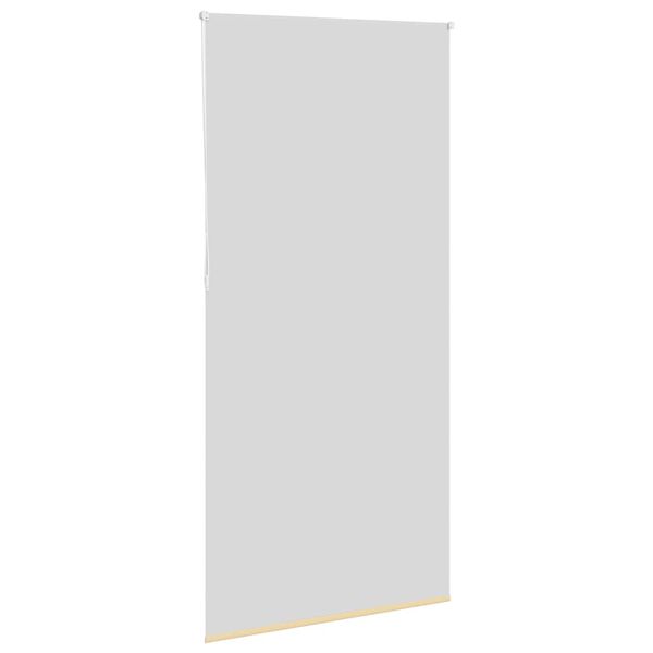 vidaXL Verdunkelungsrollo Beige 100x230cm Stoffbreite 95,7cm Polyester
