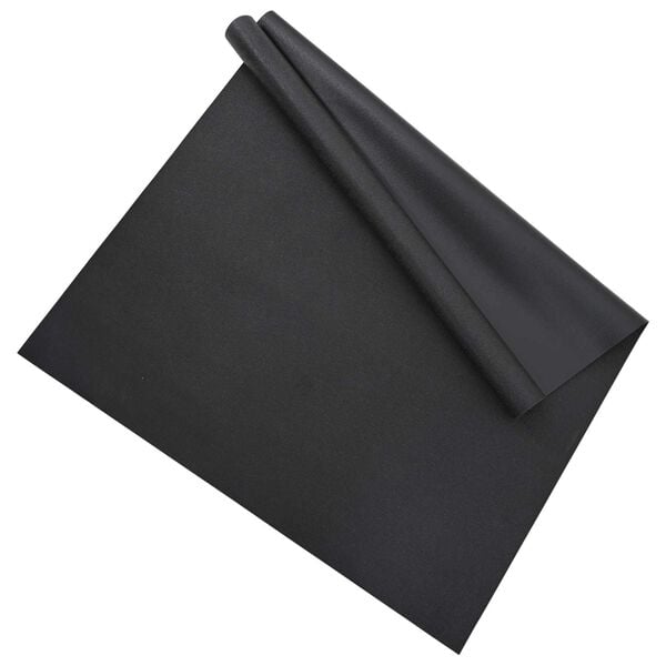 vidaXL Sport Schutzmatte Schwarz 243 x 152 x 0,6 cm PVC
