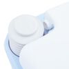vidaXL Camping-Toilette Helles Blau und Wei&szlig; 41,5 x 36,5 x 42 cm