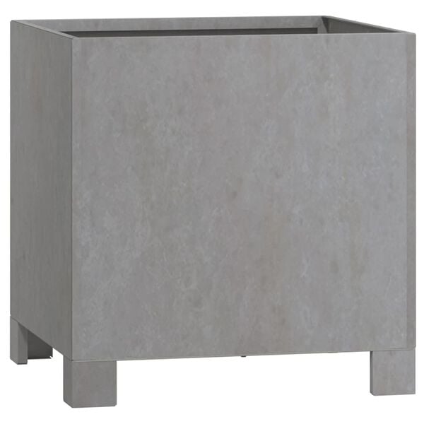 vidaXL Pflanzk&uuml;bel mit Beinen Rostig 30x30x30 cm Cortenstahl