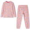 Kinderpyjama mit Langen &Auml;rmeln Hellrosa 116