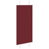 vidaXL Plissee Bordeauxrot 55x100 cm Stoffbreite 54,4 cm Polyester