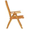 vidaXL Klappbare Gartenstühle 2 Stk. Massivholz Eukalyptus