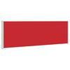 vidaXL Seitenmarkise Ausziehbar 200x600 cm Rot