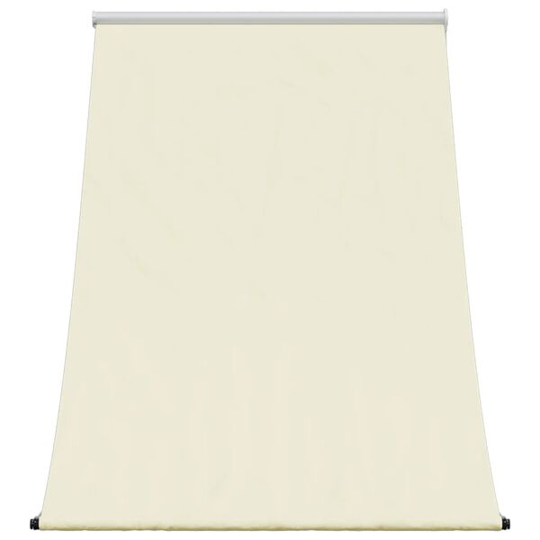 vidaXL Markise Einziehbar Creme 100x150 cm Stoff und Stahl