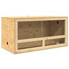 vidaXL Terrarium Braun 100 x 50 x 50 cm OSB