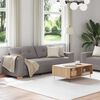 vidaXL Sofa 2 pcs Taupe Leinenmischgewebe