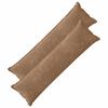 vidaXL Kissenbezug 2 stk. HOUTEN Braun 40 x 145 cm Chenille-Stoff