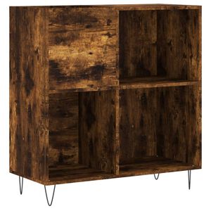 vidaXL Plattenschrank R&auml;uchereiche 84,5x38x89 cm Holzwerkstoff