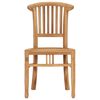 vidaXL 3-tlg. Garten-Essgruppe Massivholz Teak
