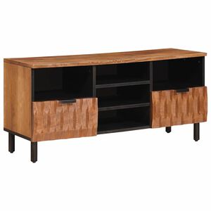 vidaXL TV-Schr&auml;nk mit Regal Akazienbraune Oberfl&auml;che 100 x 33 x 46 cm