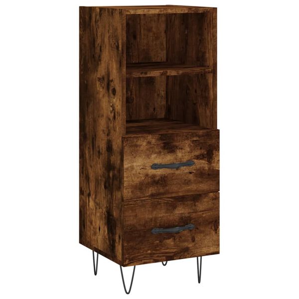 vidaXL Sideboard R&auml;uchereiche 34,5x34x90 cm Holzwerkstoff