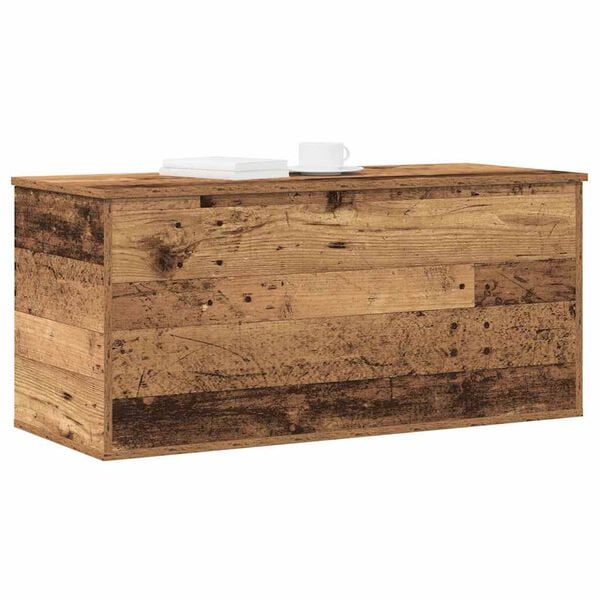 vidaXL Aufbewahrungsbox Altholz 100 x 42 x 46 cm Holzwerkstoff