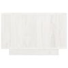 vidaXL Couchtisch Wei&szlig; 50x50x33,5 cm Massivholz Kiefer